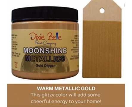 Gold Digger Dixie Belle Moonshine Metallic Paint