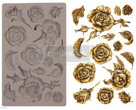 Fragrant Roses (Re-design Decor Mould)